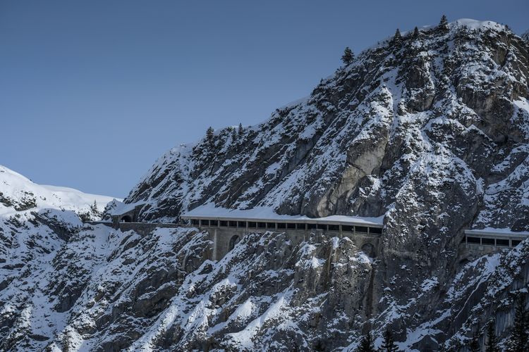 Terowongan Arlberg, Austria, salah satu terowongan terpanjang di dunia