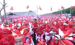 Ajak Masyarakat Hidup Sehat, DPC PDIP Gelar Lomba Senam Sicita Piala Puan Maharani