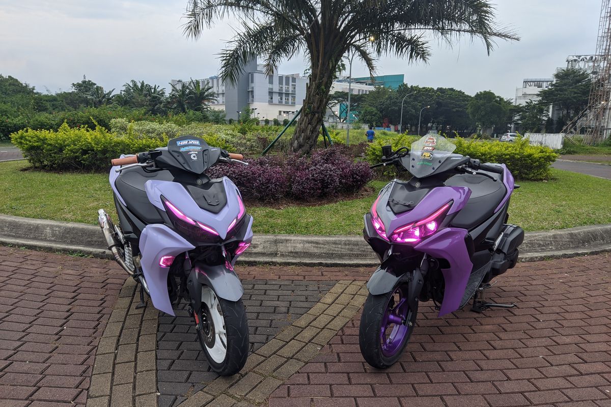 Modifikasi Yamaha Aerox 155