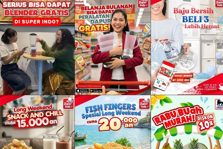 Promo Superindo Hari Ini 30 April 2026, Beli 3 Detergen Harga Lebih Murah