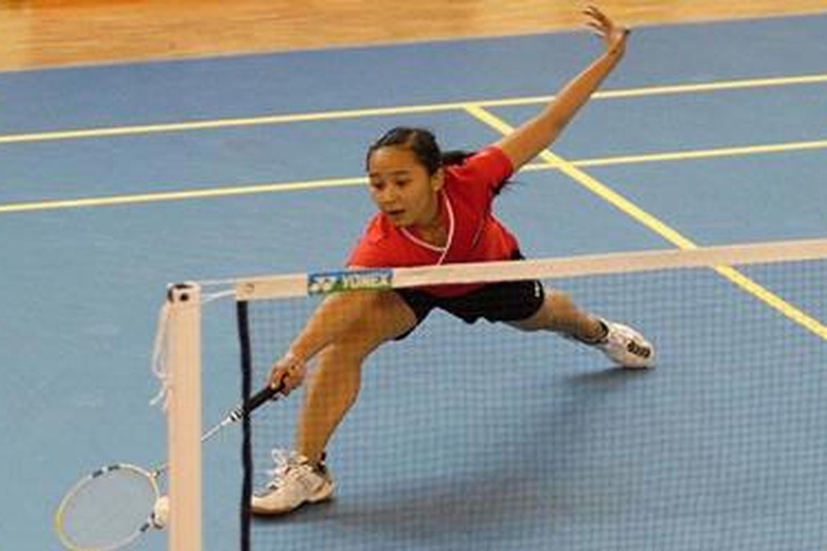 Tunggal putri Indonesia Gustiani Megawati