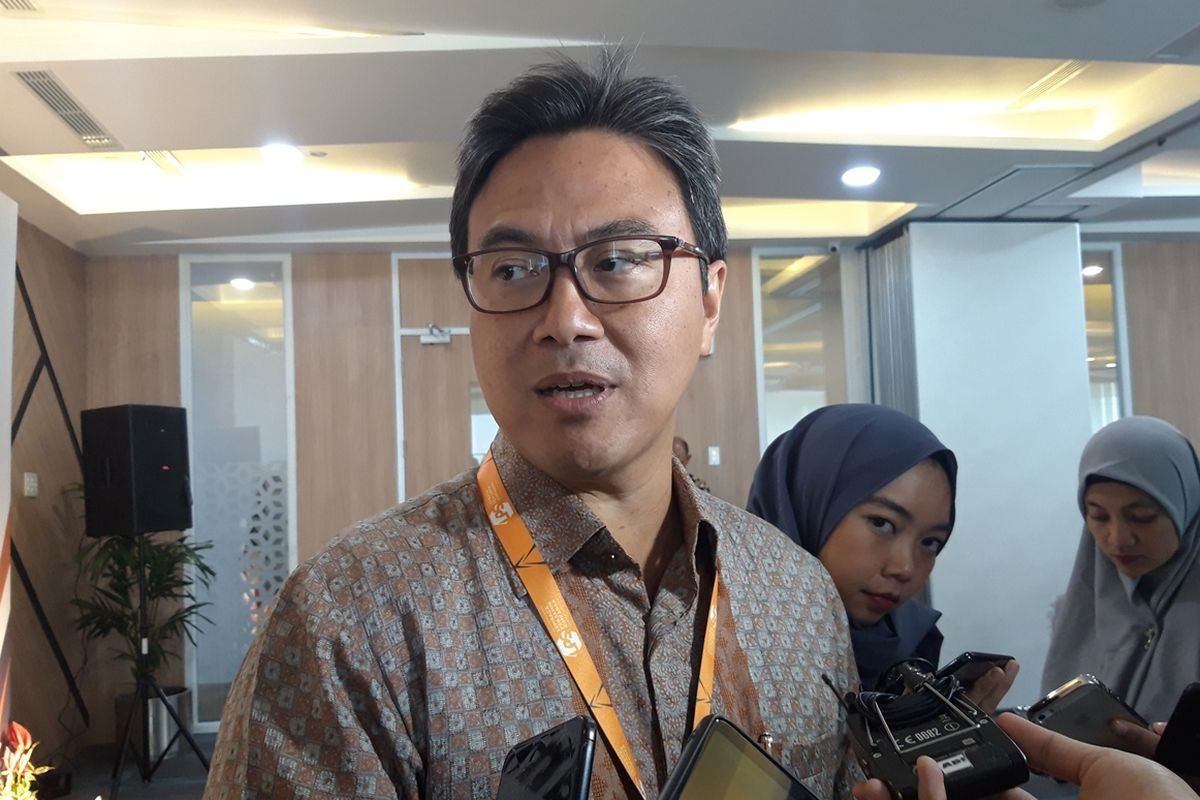Kepala Eksekutif Lembaga Penjamin Simpnanan (LPS) Fauzi Ichsan di Jakarta, Selasa (24/8/2019).