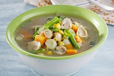 Resep Sup Jamur Kuah Bening, Makanan Sehat Tanpa Minyak 