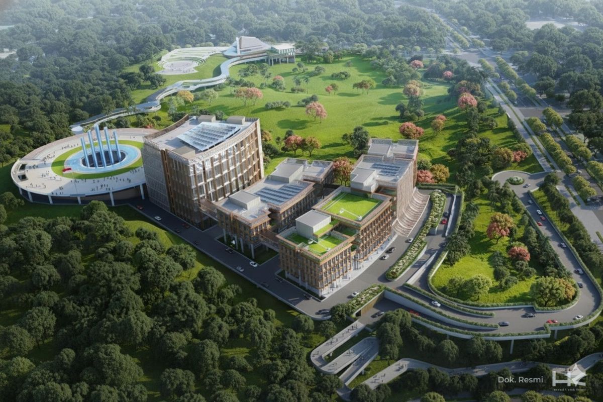 HK mengadopsi desain Perisai Talawang untuk membangun Gedung MPR dan MA di IKN