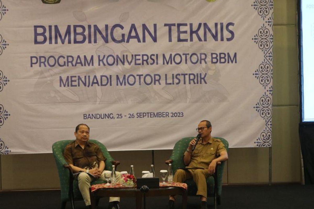 Kementerian ESDM gelar Bimtek Program Konversi Motor di Jawa Barat. 