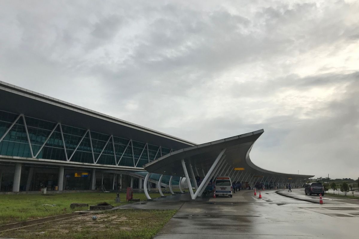 Bandara Aji Pangeran Tumenggung Pranoto di Samarinda, Kalimantan Timur, Kamis (24/5/2018)