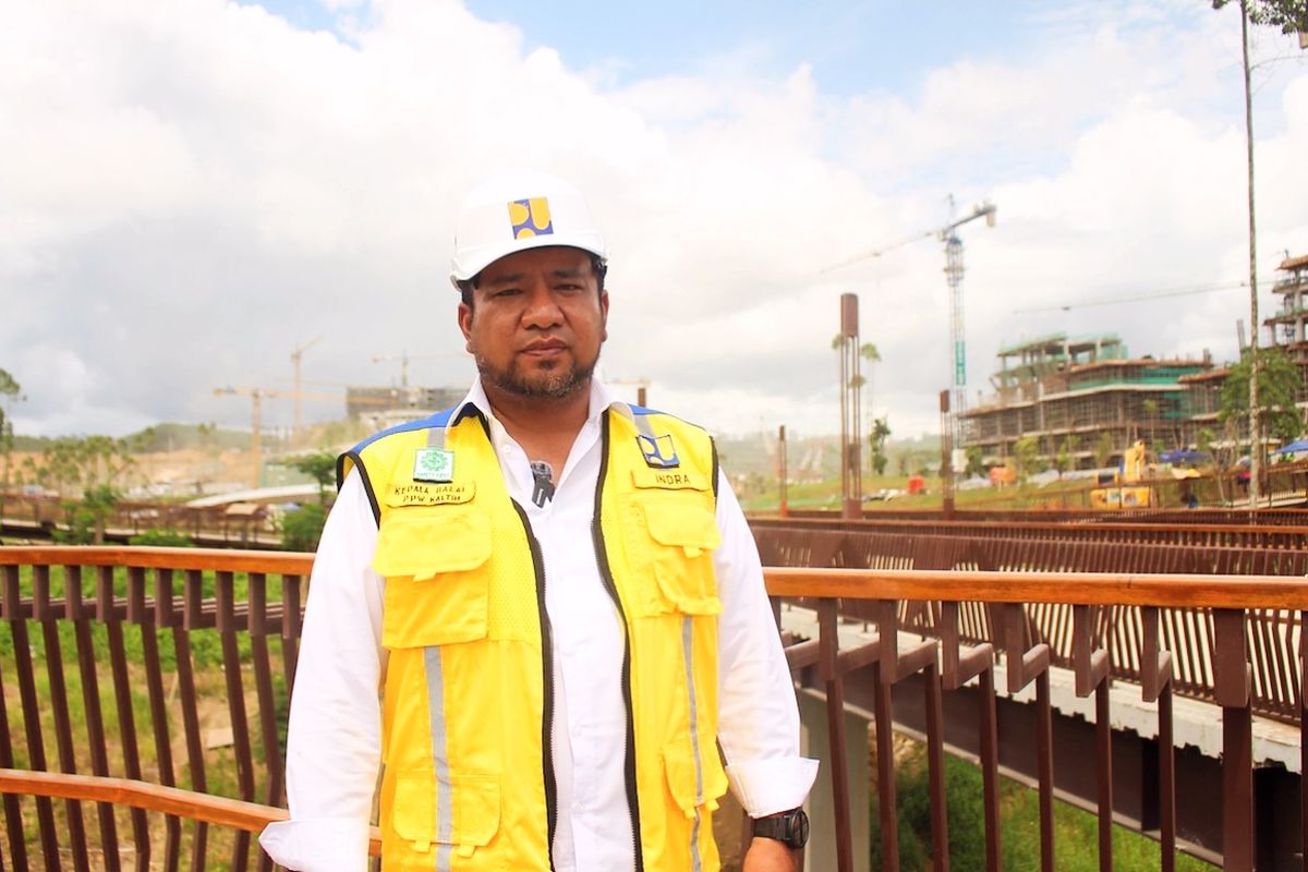 Kepala Balai Prasarana Permukiman Wilayah (BPPW) Kalimantan Timur Rozali Indra Saputra 