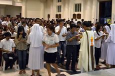 Umat Kristiani di Sulut Berbondong-bondong ke Gereja Peringati Jumat Agung