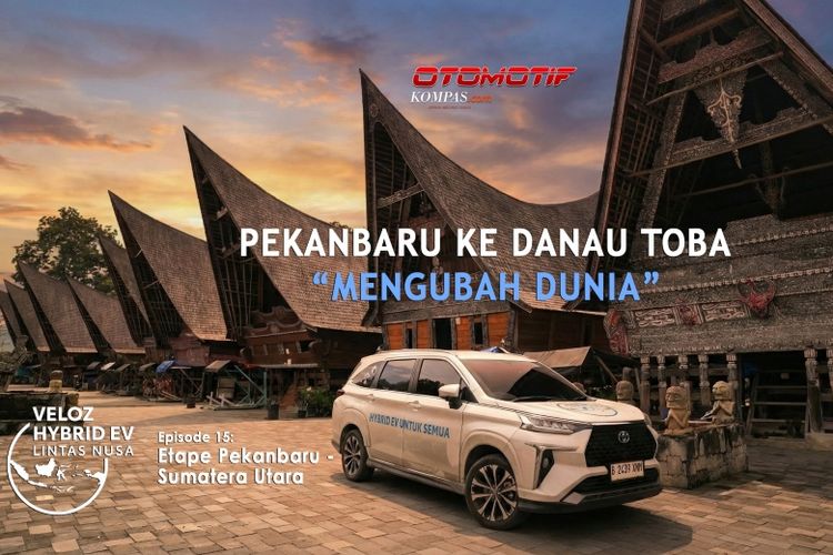 Tim Otomotif Kompas.com menguji performa New Veloz Hybrid EV dengan latar arsitektur tradisional Samosir dalam rangkaian ekspedisi lintas Sumatera. Kendaraan elektrifikasi ini terbukti andal melahap tanjakan curam menuju Tarutung dengan dukungan torsi motor listrik yang responsif dan presisi.