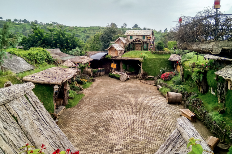 Farm House, pilihan tempat wisata Bandung untuk liburan sekolah atau libur akhir tahun.