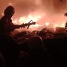 Tumpukan Ban Bekas di Kampung Boncos Terbakar, Api Merambat ke Rumah Warga