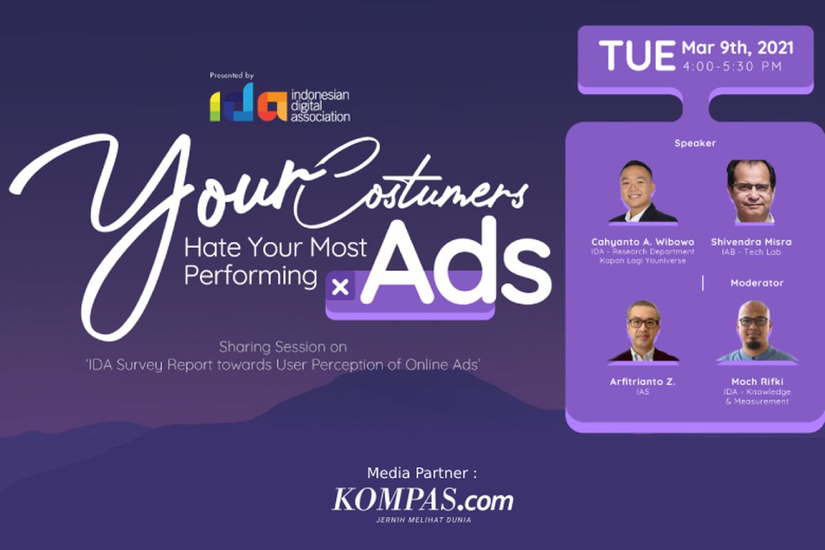 Poster webinar IDA (Dok. IDA)
