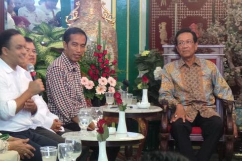 Jokowi-JK Minta Restu Sri Sultan