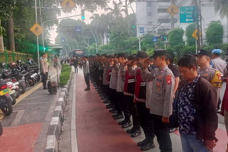 Upacara Hari Kelahiran Pancasila di Kantor Kemenlu, 162 Personel Pengamanan Dikerahkan