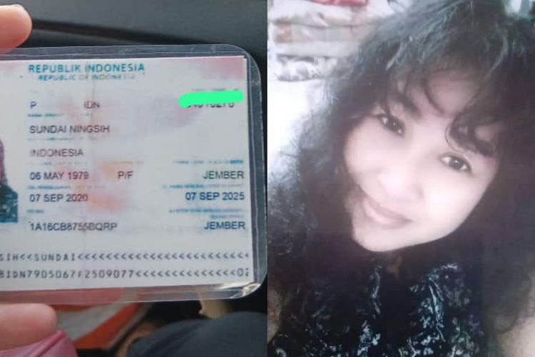 Foto TKW Malaysia dan paspor yang diduga berasal dari Banyuwangi 