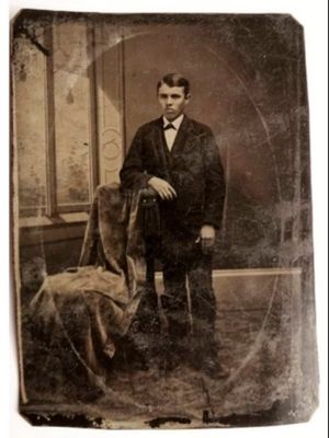Foto yang diyakini merupakan potret masa muda penjahat ternama era abad 19, Jesse James.