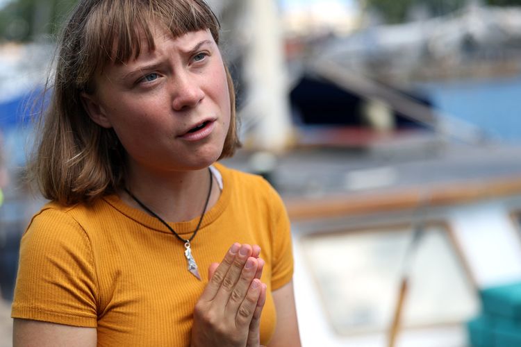Greta Thunberg Ikut Soroti Kabut Asap Karhutla Kalimantan, Ajak Donasi
