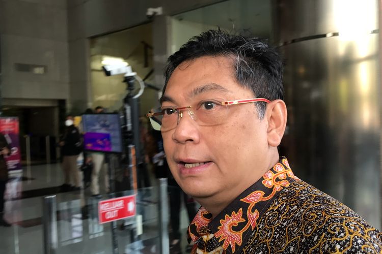 Ketua Fraksi PDI-P Utut Adianto saat ditemui di Gedung Merah Putih KPK, Jakarta, Rabu (18/5/2022).