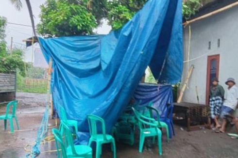 Satu TPS di Lombok Timur Roboh karena Hujan Deras