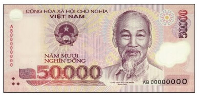 Mata uang Vietnam adalah dong.