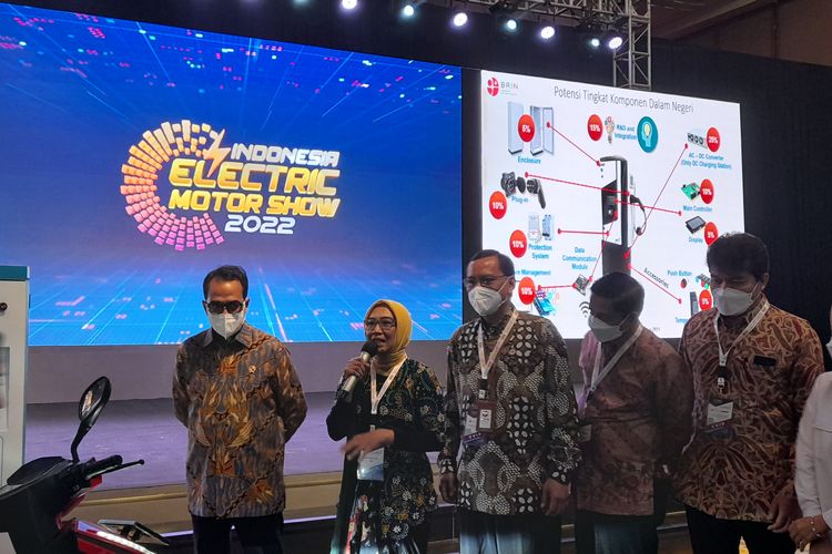 Peresmian pembukaan IEMS 2022 di JCC Senayan, Rabu (28/9/2022)