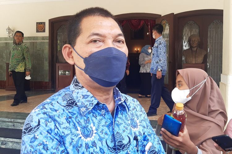 Wakil Wali Kota Solo Teguh Prakosa di Solo, Jawa Tengah, Kamis (17/3/2022).