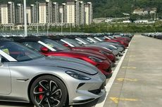 Sedan Listrik MG Cyberster Mulai Diproduksi di China