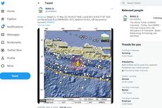 Gempa M 5,2 Guncang Selatan Jawa, Ini Daerah yang Merasakan