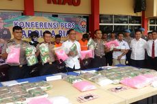 Polisi Gagalkan Penyeludupan 55 Kg Sabu dan 46.718 Pil Ekstasi dari Malaysia