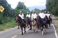 Parade Berkuda di NTT, Penyambutan Unik untuk Jemput Tamu Penting