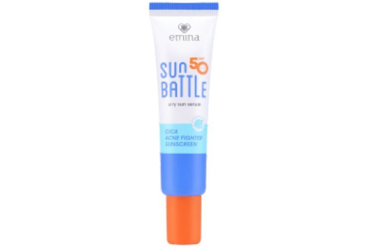 Emina Sun Battle SPF50 PA++++ Cica Acne Fighter
