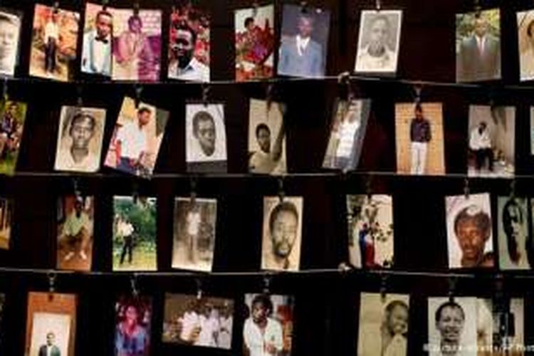 Sebagian warga Tutsi yang menjadi korban pembantaian di Rwanda