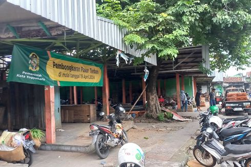 Pasar Terban Yogyakarta Direvitalisasi, Pedagang Pindah ke Shelter