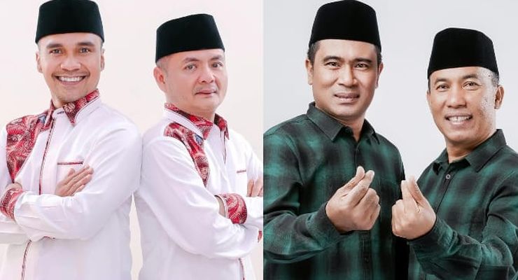 Lukman-Fauzan dan Mathur-Jayus Resmi Bertarung di Pilkada Bangkalan