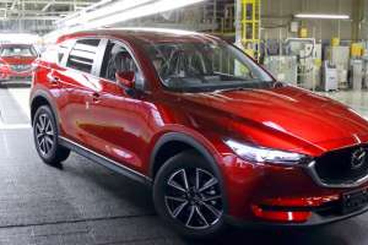 Mazda CX-5 terbaru mulai diproduksi di Jepang.