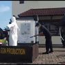 Ratusan Polisi yang Kenakan Hazmat Akan Sterilkan Pusat Keramaian di Jateng