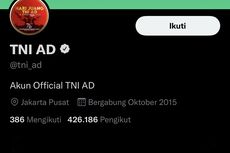 Sempat Diretas, Akun Resmi Twitter TNI AD Kini Telah Pulih