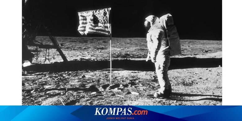 Hari Ini Dalam Sejarah Tiga Astronot As Mendarat Di Bulan Halaman All Kompas Com