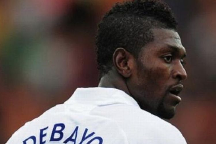 Penyerang Tottenham Hotspur, Emmanuel Adebayor