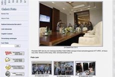 Versi Lengkap Foto CT Tunjuk SBY di Galeri Situs Presiden RI