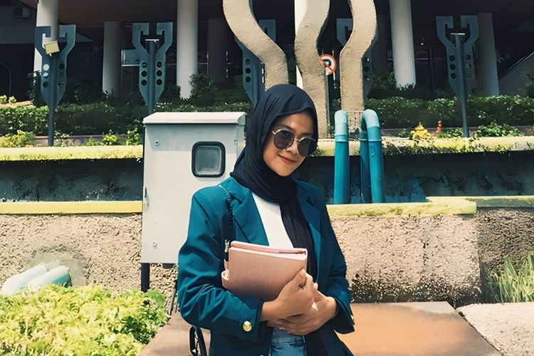 Ristyana Maysha Dewi, mahasiswi Universitas Lampung (Unila) yang lolos Program Pertukaran Mahasiswa (PMM) periode ketiga 2023 di UGM.