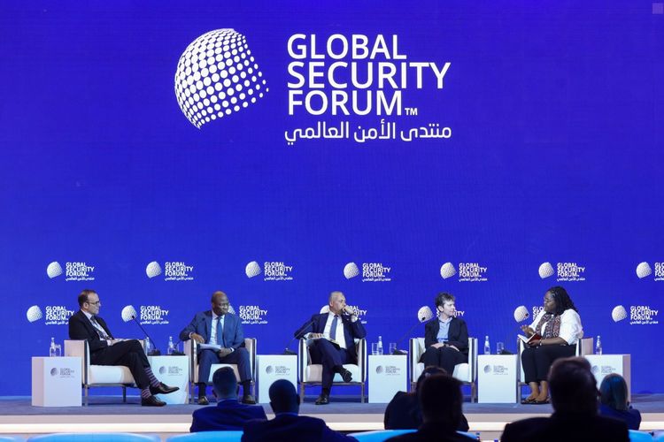 Konferensi Global Security Forum (GSF) 2024 yang berlangsung di Doha, Qatar, Senin (20/5/2024) hingga Rabu (22/5/2024). 