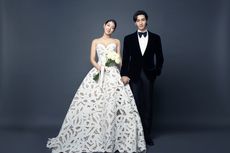 Beda Gaya Gaun Pengantin Park Shin Hye, Sama Cantik dan Elegan