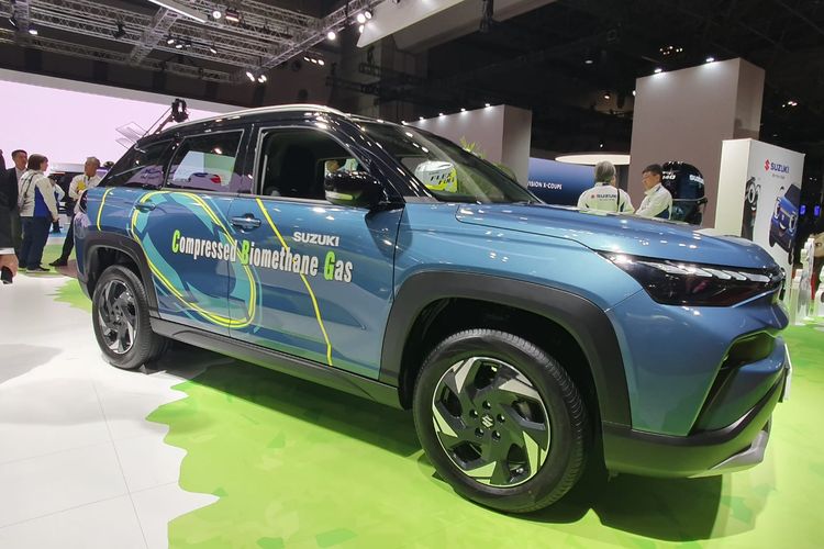 Suzuki Victoris CBG tampil pada ajang Japan Mobility Show 2025