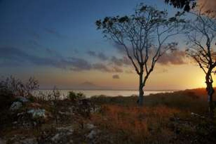 Lokasi di Jimbaran Hijau, Bali, untuk Tough Mudder lomba lari rintang sepanjang 16-20 km