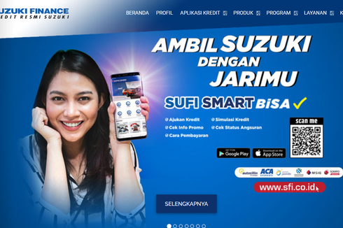 Suzuki Finance Incar 50 Kredit Kendaraan Setiap Bulan lewat Aplikasi Mobile