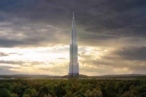 China Memulai Konstruksi Menara Tertinggi di Dunia