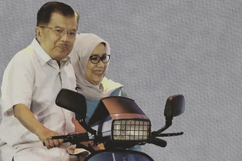 Vespa Excel, Kenang-kenangan dari Paspampres untuk Jusuf Kalla