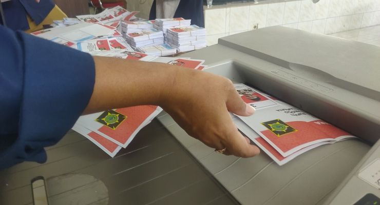 KPU Kulon Progo Hancurkan 1.287 Surat Suara Rusak