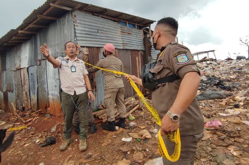 Dinas LH Tangsel Sebut Tumpukan Sampah di TPS Ilegal Jadi Penyebab Banjir di SMAN 4